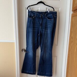 Judy Blue Dark Blue Flare Jeans